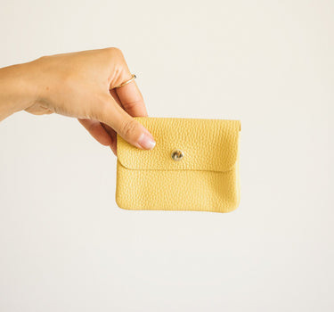 Wallet Lisa Small Butter Yellow - Things I Like Things I Love