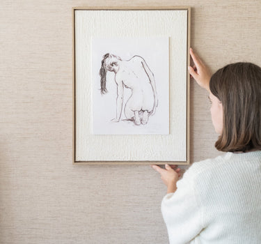 Wanddecoratie Elara Vrouw Beige - Things I Like Things I Love