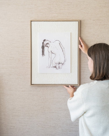 Wanddecoratie Elara Vrouw Beige - Things I Like Things I Love