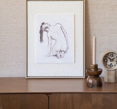 Wanddecoratie Elara Vrouw Beige - Things I Like Things I Love