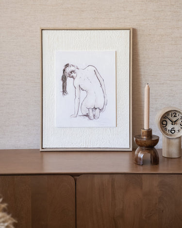 Wanddecoratie Elara Vrouw Beige - Things I Like Things I Love