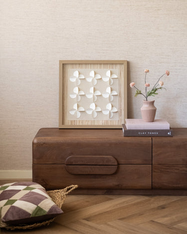 Wanddecoratie Sienna Linnen Bloemen - Things I Like Things I Love