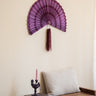 Wanddecoratie Waaier Bobby Bamboe Paars - Things I Like Things I Love