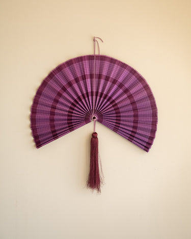 Wanddecoratie Waaier Bobby Bamboe Paars - Things I Like Things I Love