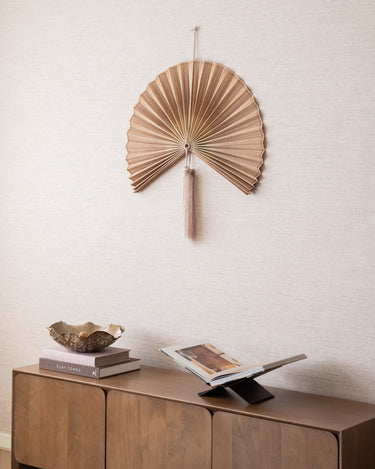 Wanddecoratie Waaier Lio Bamboe Roze - Things I Like Things I Love