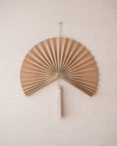 Wanddecoratie Waaier Lio Bamboe Roze - Things I Like Things I Love