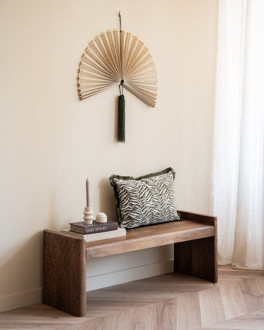 Wanddecoratie Waaier Rio Bamboe Groen - Things I Like Things I Love