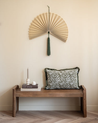Wanddecoratie Waaier Rio Bamboe Groen - Things I Like Things I Love