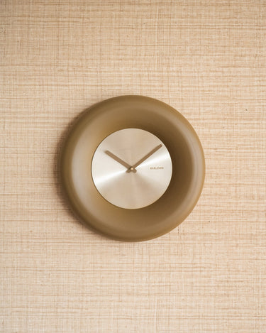 Wandklok Cadiz Caramel / Goud - Things I Like Things I Love