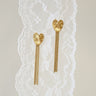 Waterfall Hearts Earrings Goud - Things I Like Things I Love
