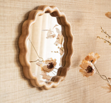 Wavy Mirror Onda Wood - Things I Like Things I Love
