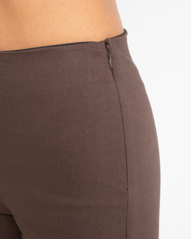 Wayne Capri Pants Chocolate Brown - Things I Like Things I Love