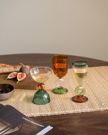 Wine Glass Colorful Borosilicate - Things I Like Things I Love