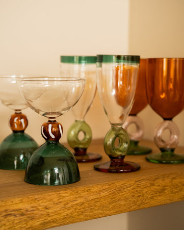 Wine Glass Colorful Borosilicate - Things I Like Things I Love