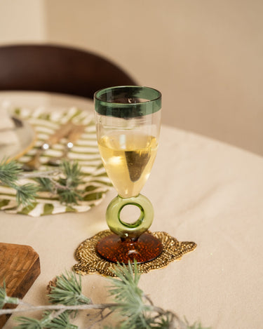 Wine Glass Colorful Borosilicate - Things I Like Things I Love