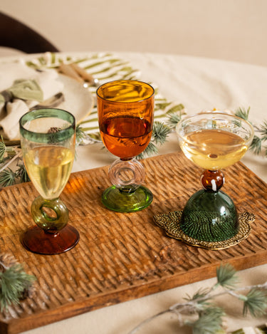 Wine Glass Colorful Borosilicate - Things I Like Things I Love