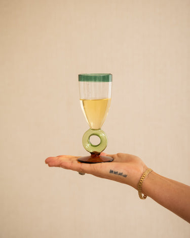 Wine Glass Colorful Borosilicate - Things I Like Things I Love