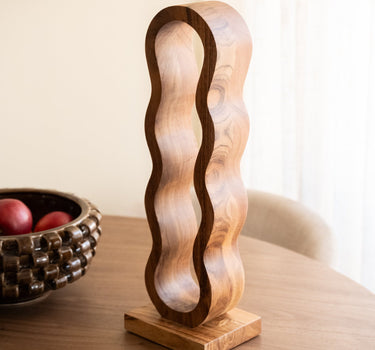 Wine Rack Edolo Brown Wood - Things I Like Things I Love