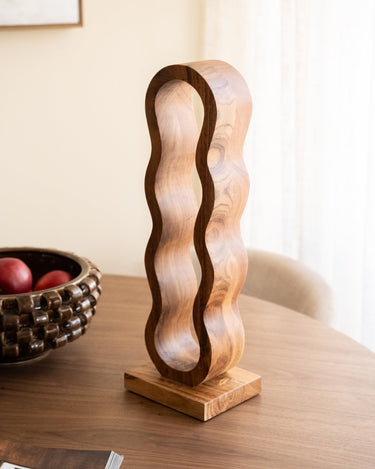 Wine Rack Edolo Brown Wood - Things I Like Things I Love