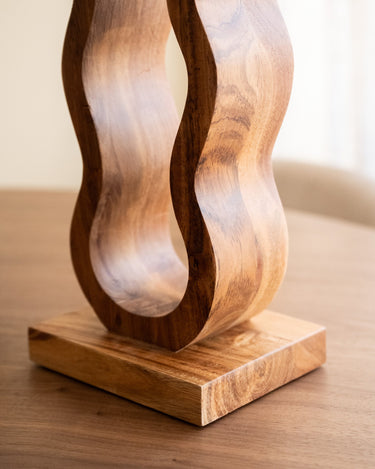 Wine Rack Edolo Brown Wood - Things I Like Things I Love