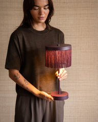 Wireless Table Lamp Donna Aubergine - Things I Like Things I Love