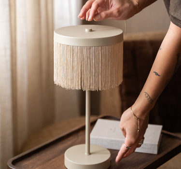Wireless Table Lamp Donna Champagne - Things I Like Things I Love