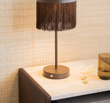 Wireless Table Lamp Donna Chocolate - Things I Like Things I Love