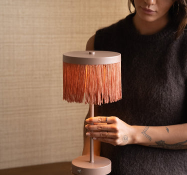 Wireless Table Lamp Donna Mocha Mousse - Things I Like Things I Love