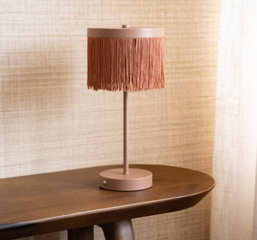 Wireless Table Lamp Donna Mocha Mousse - Things I Like Things I Love