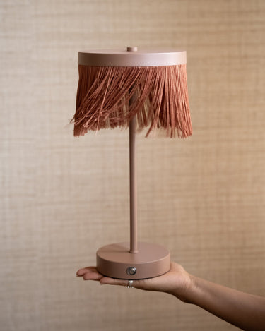 Wireless Table Lamp Donna Mocha Mousse - Things I Like Things I Love