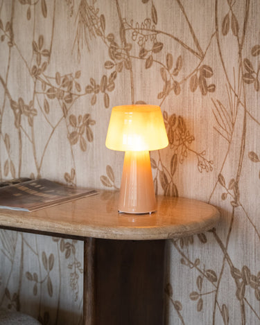 Wireless Table Lamp Frida Glass - Things I Like Things I Love