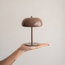 Wireless Table Lamp Margate Burgundy / Brown - Things I Like Things I Love