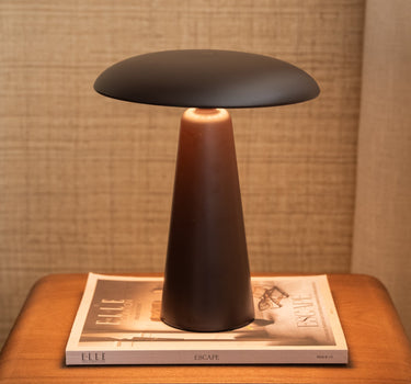 Wireless Table Lamp Modo Chocolate Brown - Things I Like Things I Love