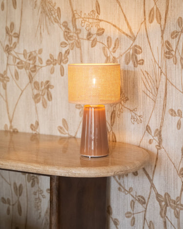 Wireless Table Lamp Rattan - Things I Like Things I Love
