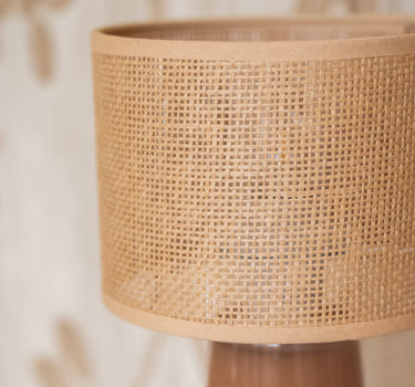 Wireless Table Lamp Rattan - Things I Like Things I Love