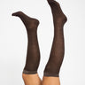 Wool/Silk Knee Socks Brown - Things I Like Things I Love