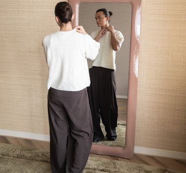 X - Large Mirror Norea Old Pink - Things I Like Things I Love