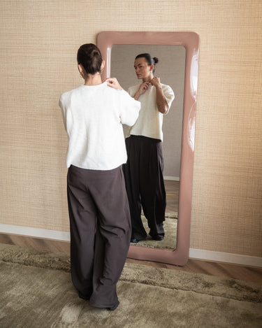 X - Large Mirror Norea Old Pink - Things I Like Things I Love