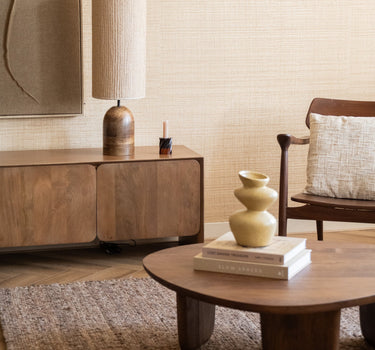 X - Large Table Lamp Gada Wood - Things I Like Things I Love