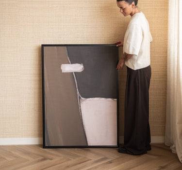 X - Large Wall Art Abstract Chocolate - Things I Like Things I Love