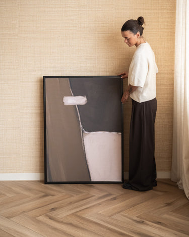 X - Large Wall Art Abstract Chocolate - Things I Like Things I Love