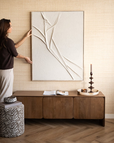 X - Large Wall Art Nora Cream - Things I Like Things I Love