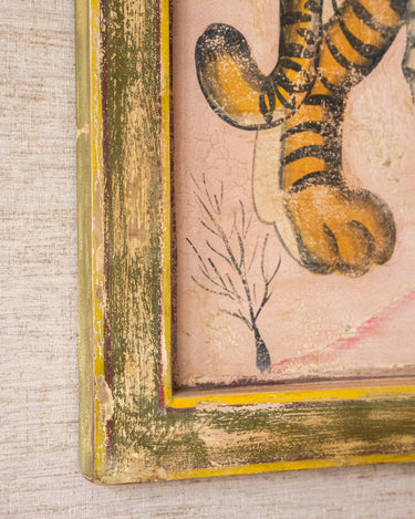 X - Large Wall Art Tiger Antique - Things I Like Things I Love