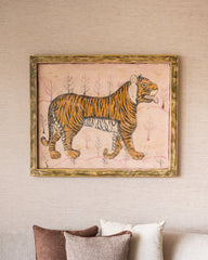 X - Large Wall Art Tiger Antique - Things I Like Things I Love