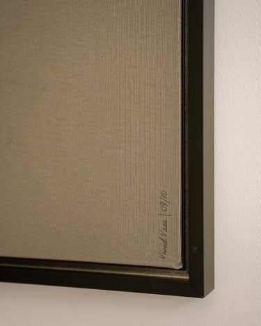 X - Large Wall Art Vivid Vase Olive Green - Things I Like Things I Love