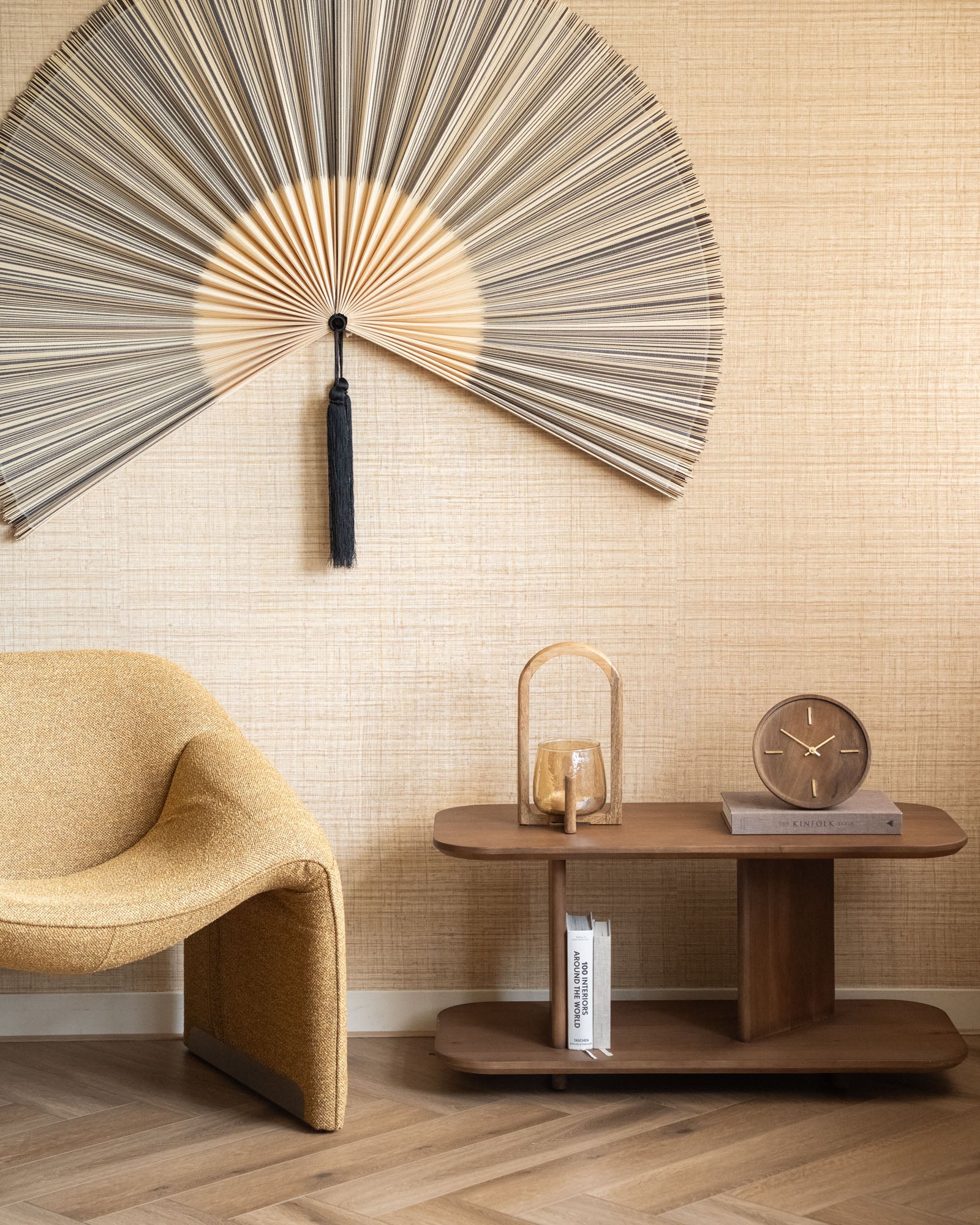 Large Bamboo Fan Wall Decor: Stunning Style for Your Space