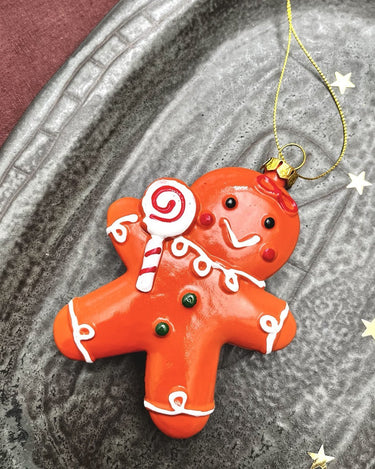 XMAS Ball Gingerbread Man - Things I Like Things I Love