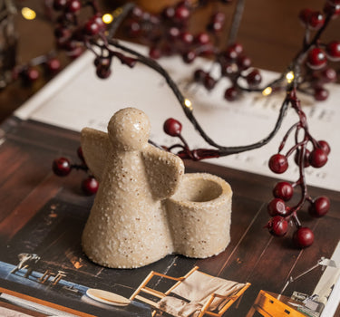 XMAS Candle Holder Angel - Things I Like Things I Love