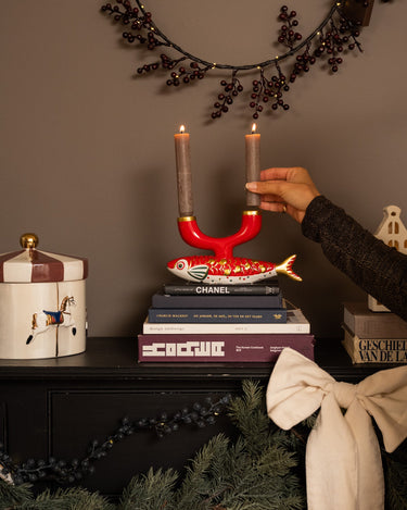 XMAS Candle Holder Koi Carp - Things I Like Things I Love