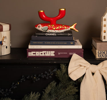 XMAS Candle Holder Koi Carp - Things I Like Things I Love